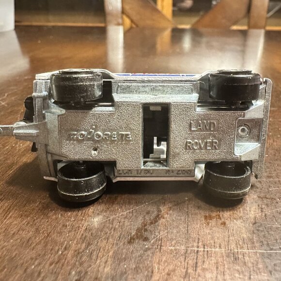 Vintage Majorette Land Rover NASA Diecast Vehicle & Trailer Set - Picture 4 of 6